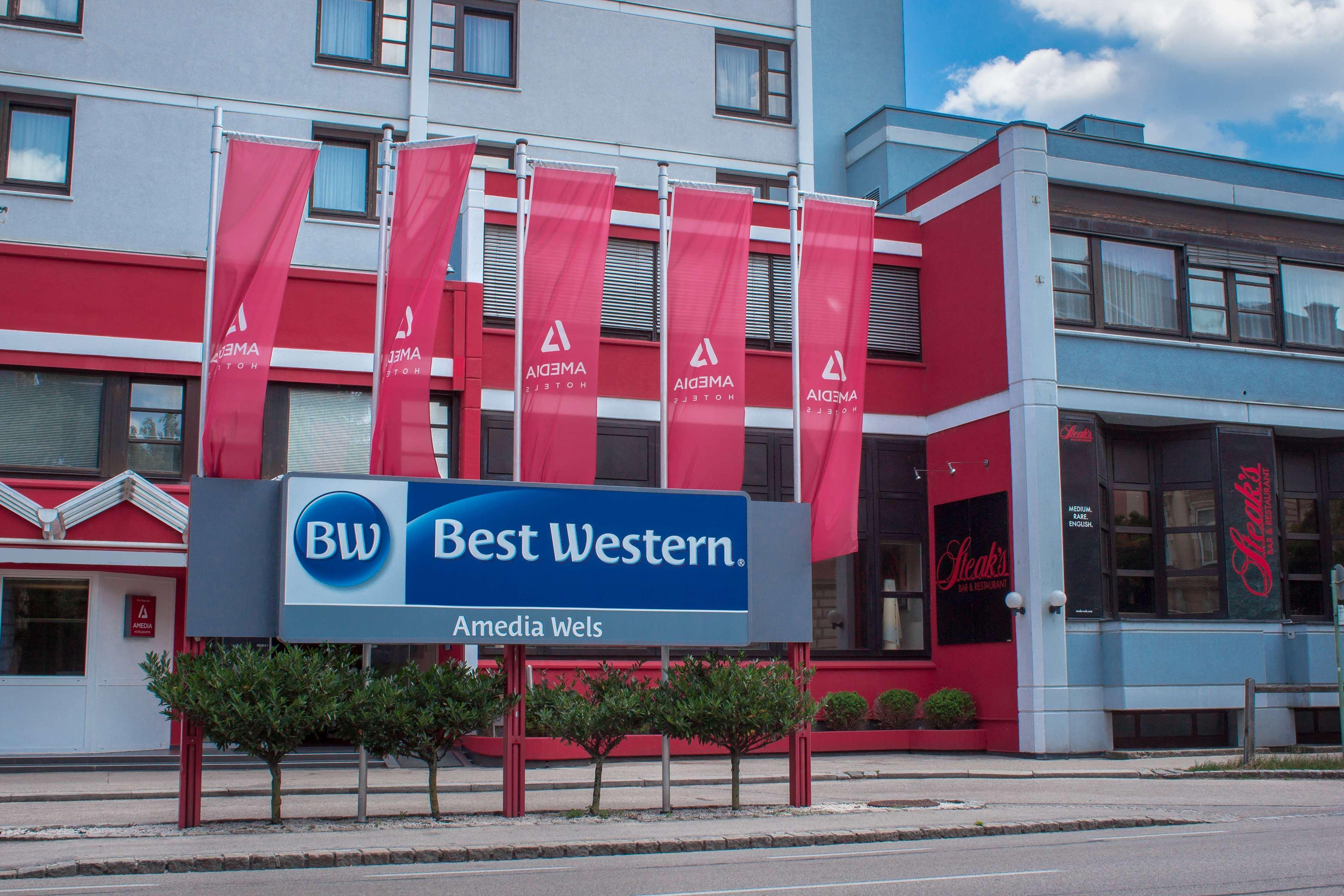 Vista Exterior Best Western Plaza Hotel Wels