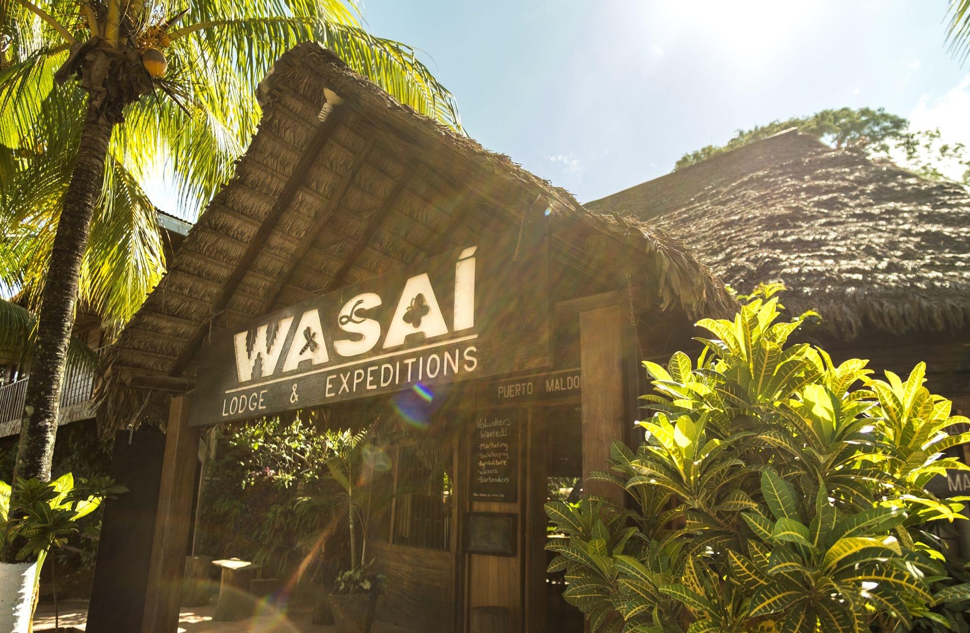 Vista Lobby Wasai Puerto Maldonado Eco Lodge