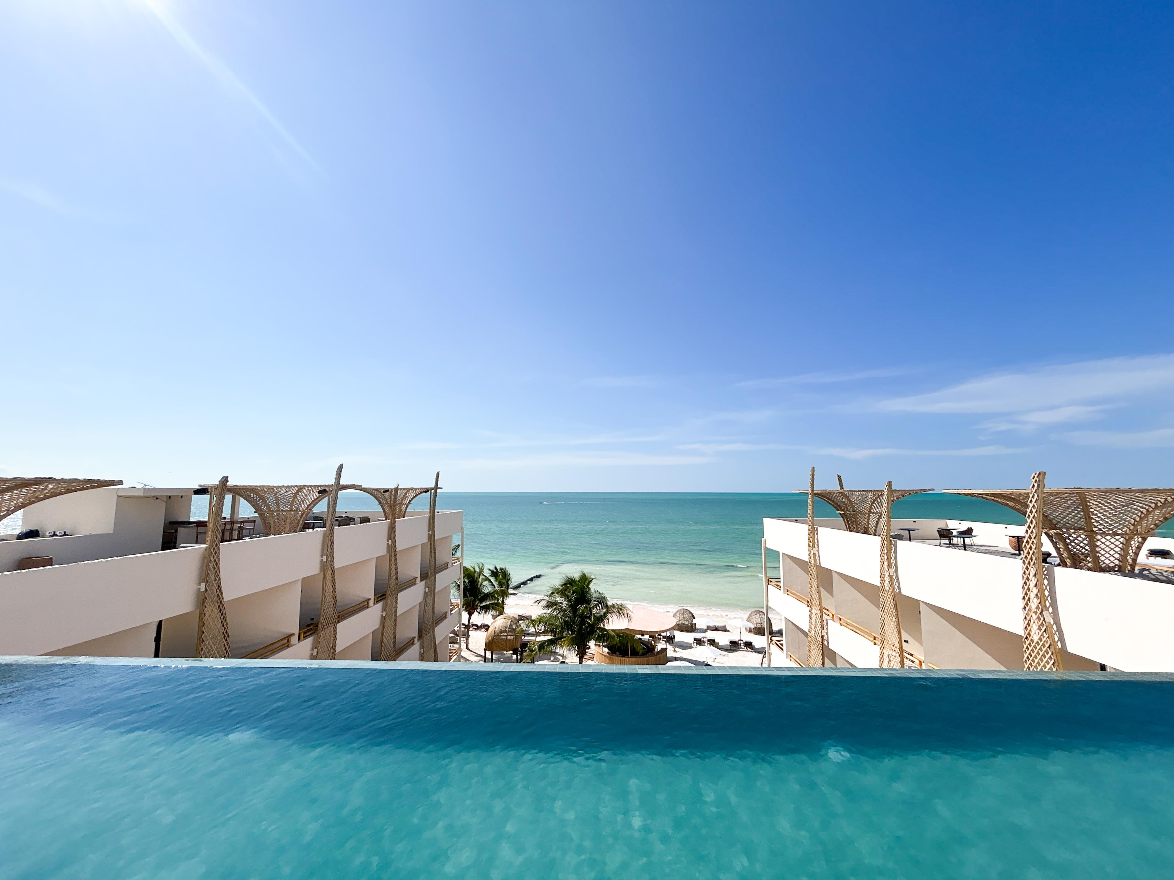 Vista Piscina Ana y Jose Hotel & Beach Club Holbox