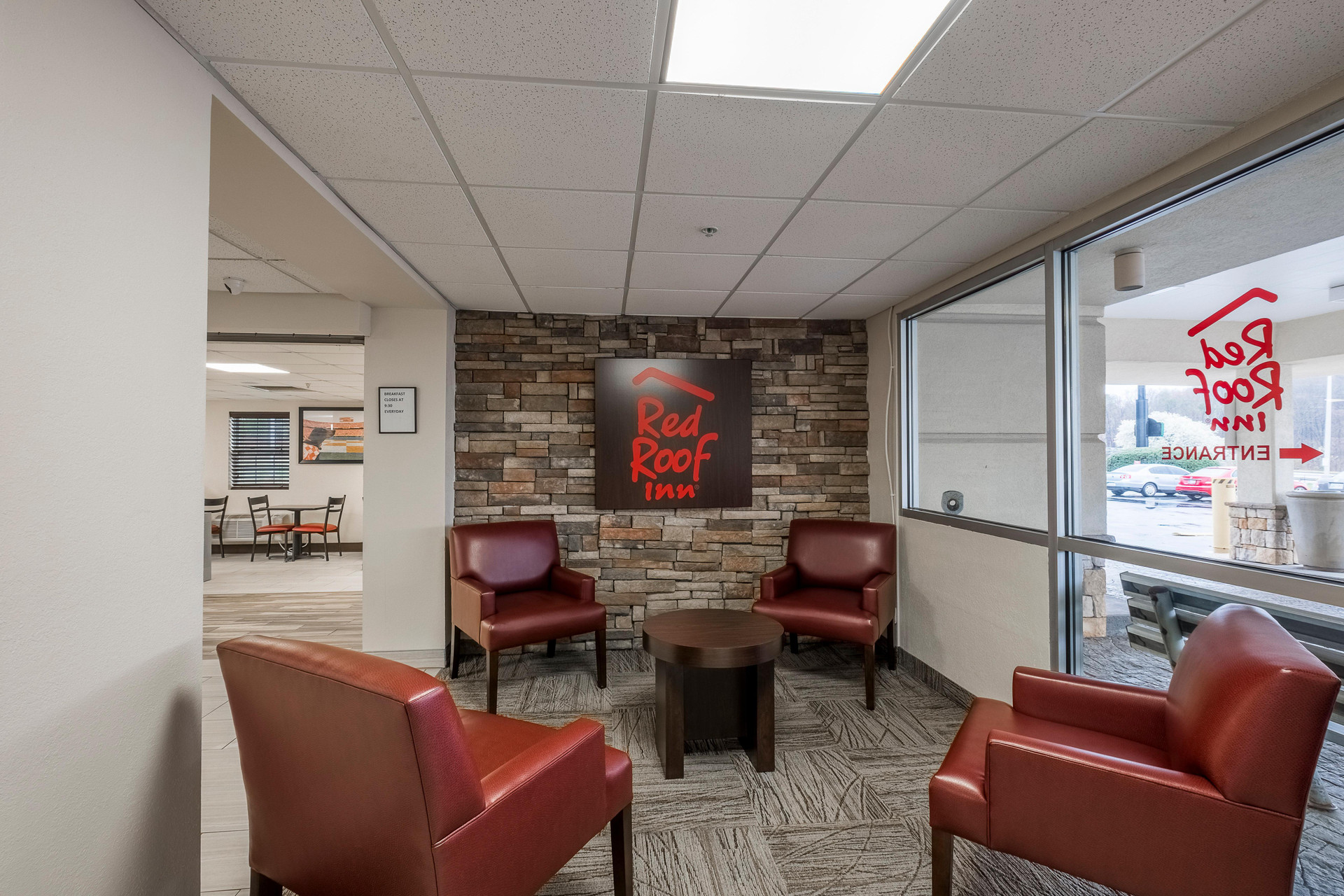 Vista Lobby Red Roof Inn Knoxville Central - Papermill Road