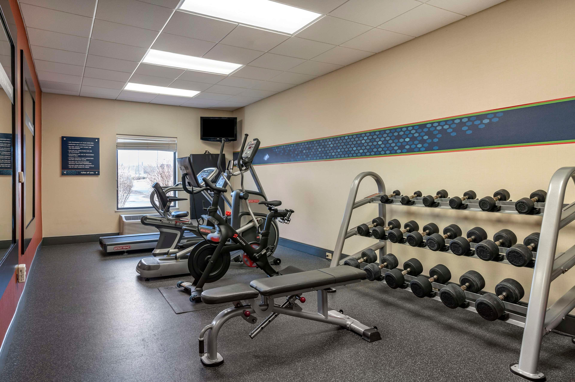 Gimnasio Hampton Inn Greenfield