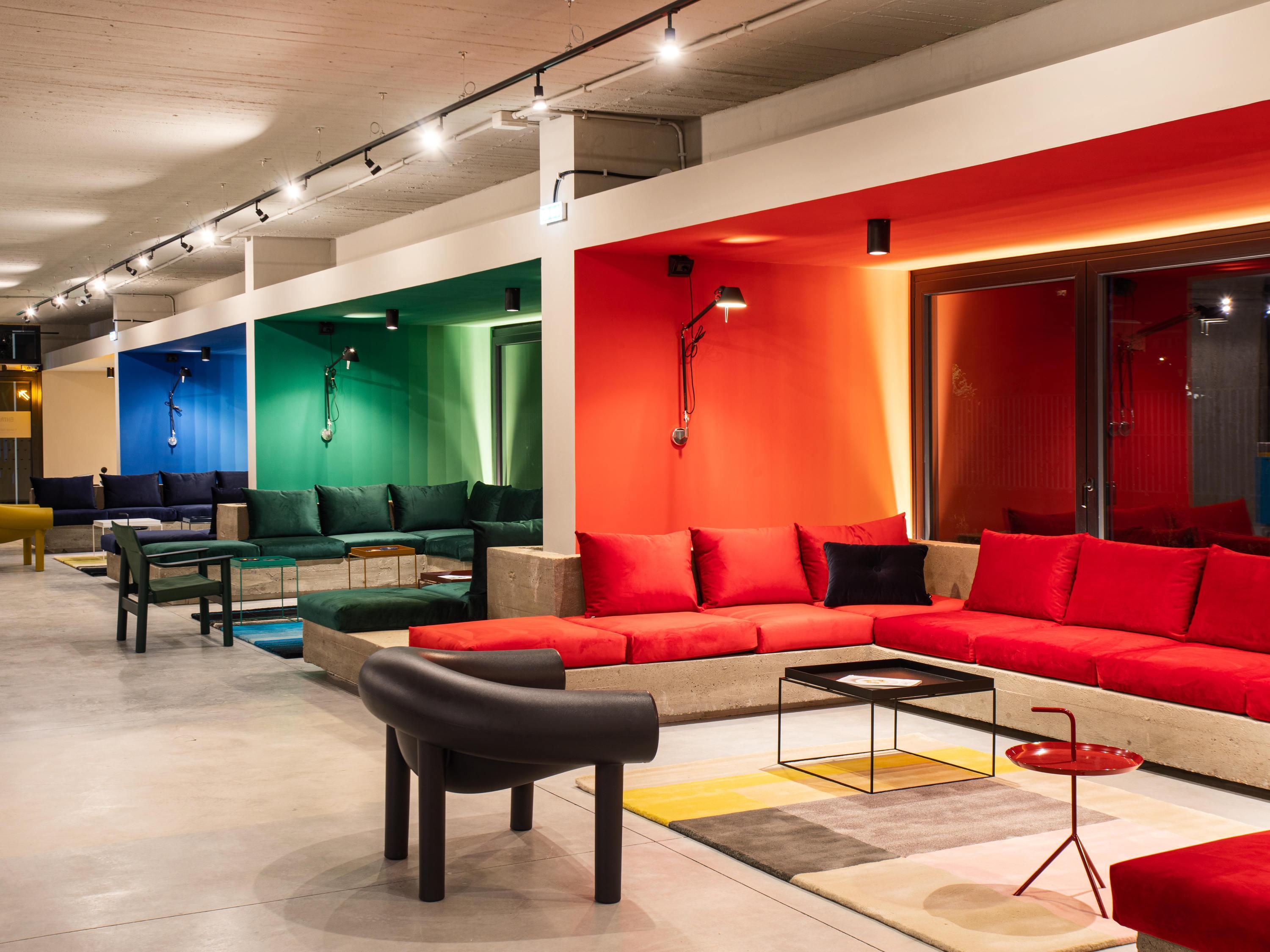 Vista Lobby ibis Styles Roma Aurelia