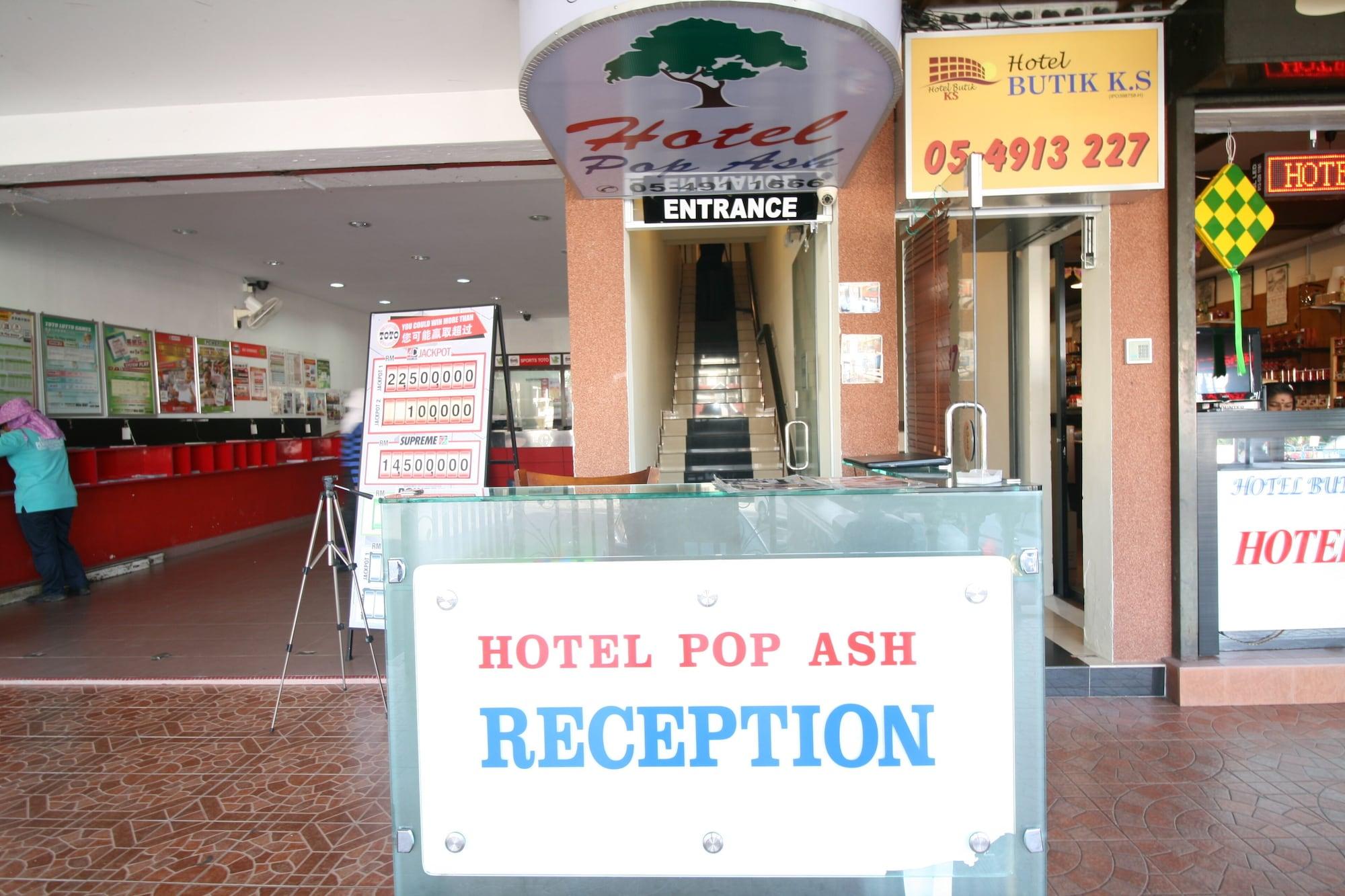 Vista Exterior Hotel Pop Ash