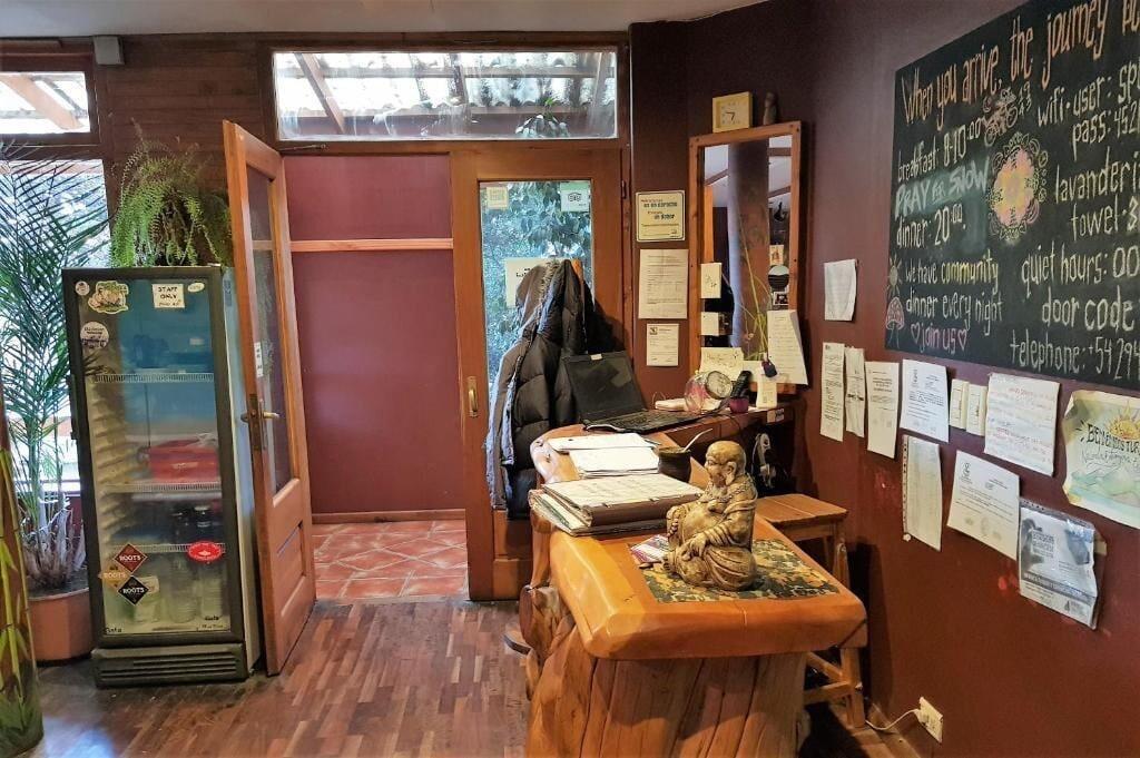 Vista Lobby Patagonia Jazz Hostel