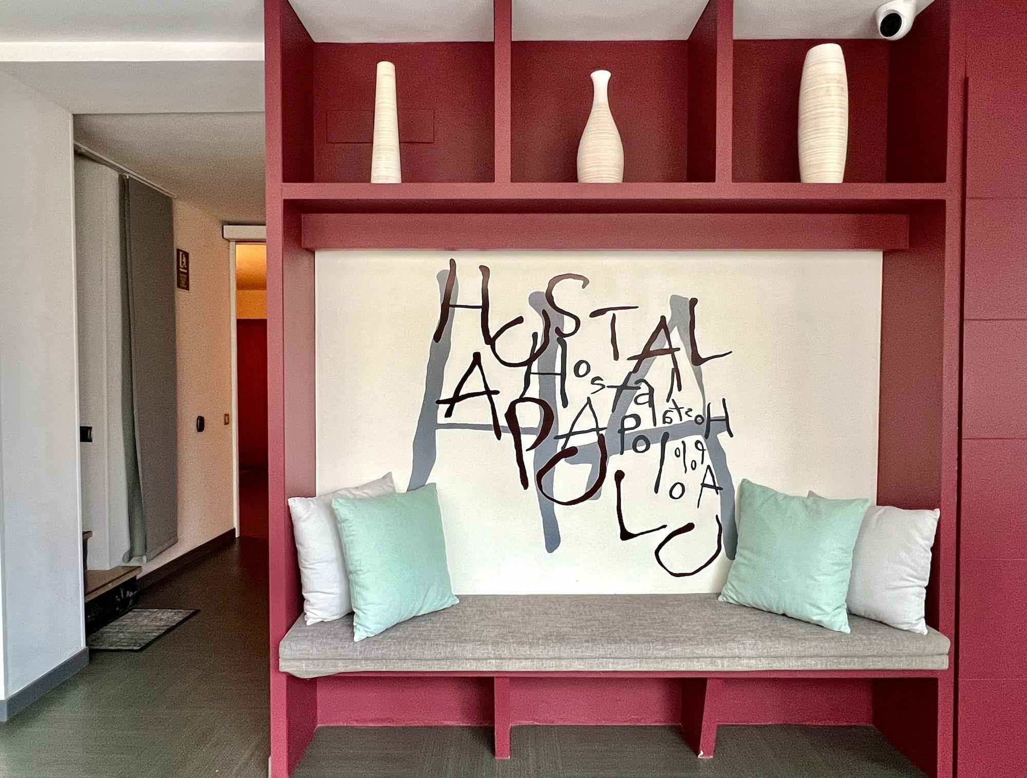 Vista Lobby Hostal Apolo