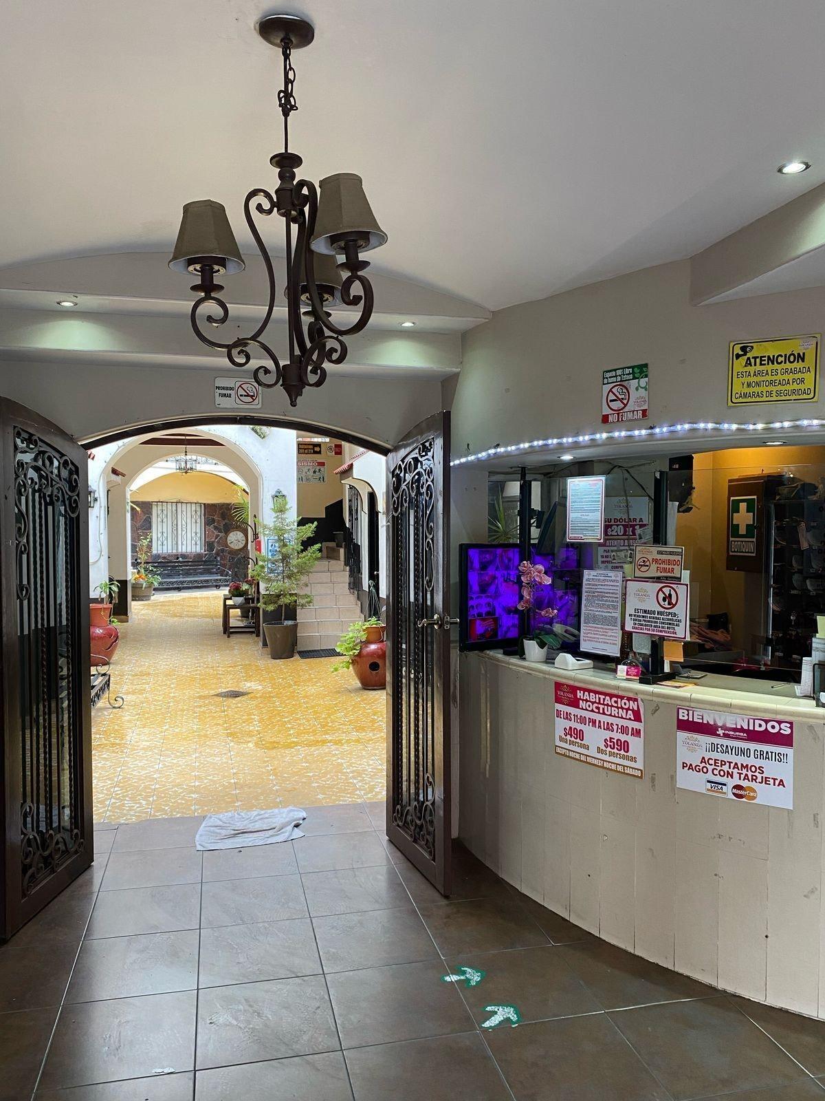 Vista Lobby HOTEL YOLANDA