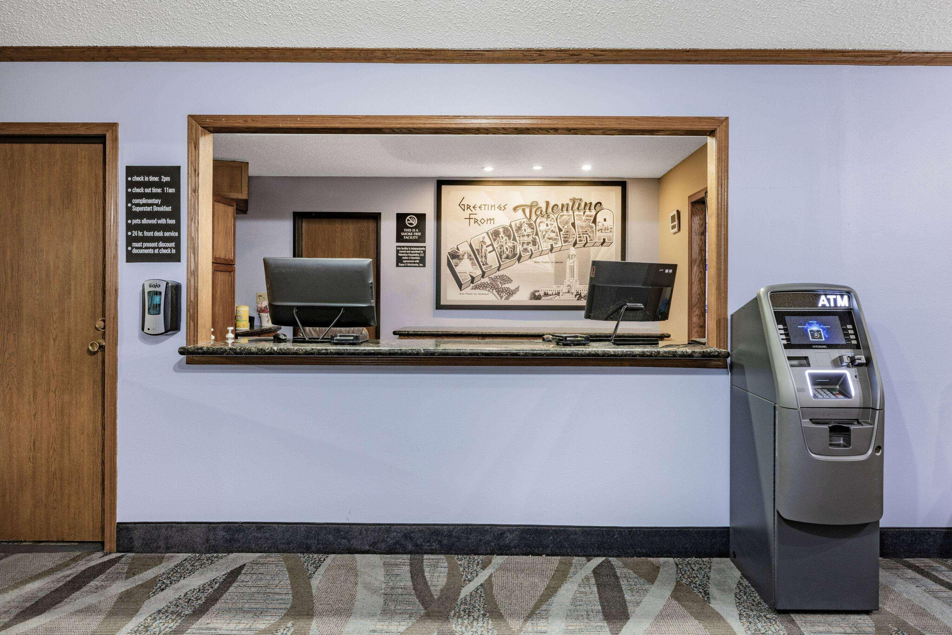 Vista Lobby Super 8 by Wyndham Valentine NE