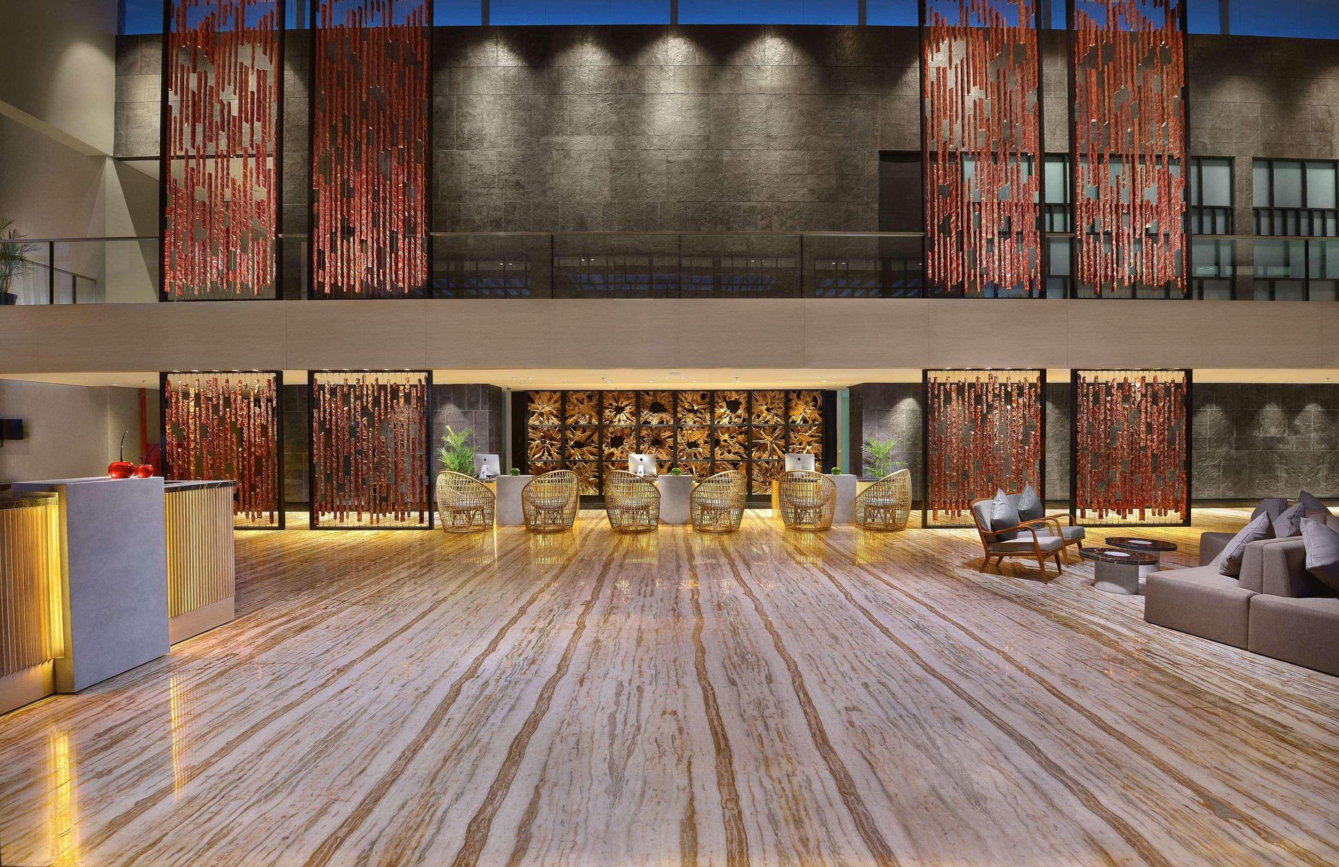 Vista Lobby Golden Tulip Holland Resort Batu