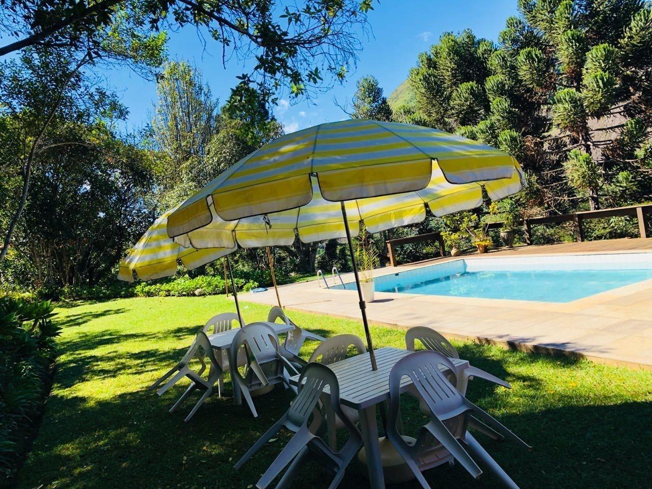 Vista Piscina Casa Fazenda Inglesa