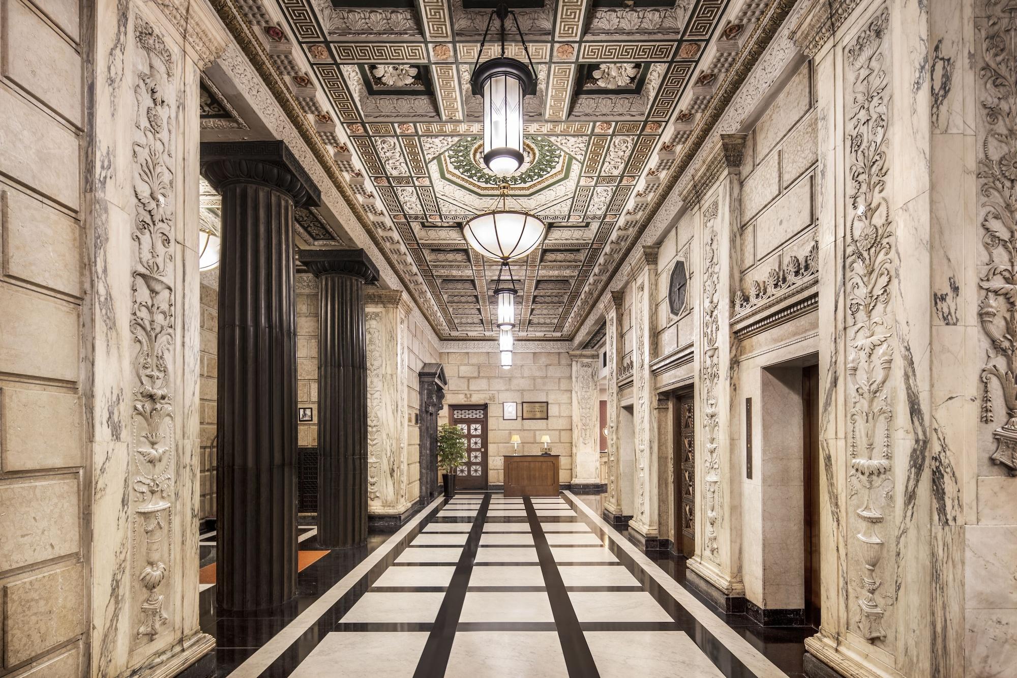 Vista Lobby Jin Jiang Pacific Hotel Shanghai