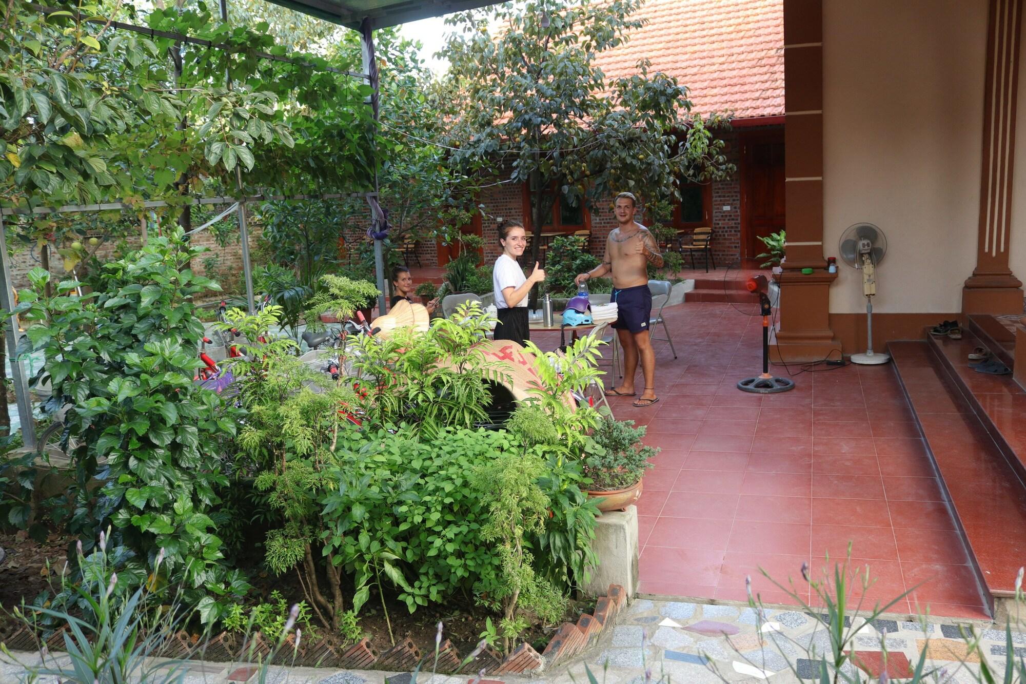 Área de recreação Thanh Dat Homestay