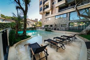Alquiler Vacacional - 404 - Bl 02 WaldGarten Bombinhas - 50 m do Mar - Condomínio de Alto Padrão - Piscina - Academia - Salão de jogos
