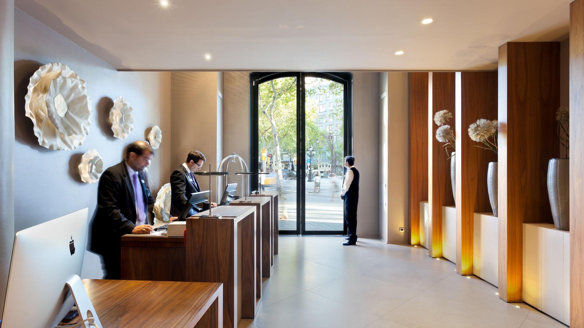 Vista Lobby Hotel Condes de Barcelona