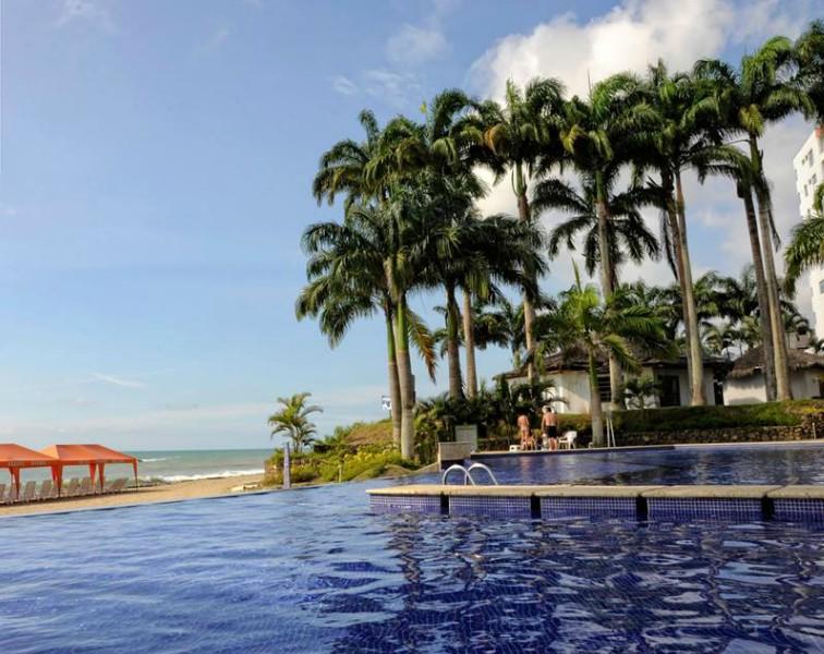 Vista da piscina GHL Relax Hotel Makana