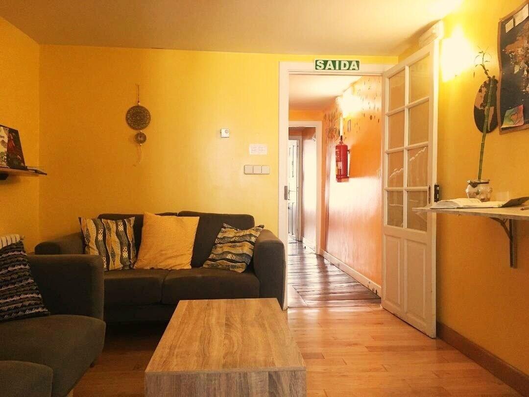 Vista Lobby Albergue Azabache - Hostel