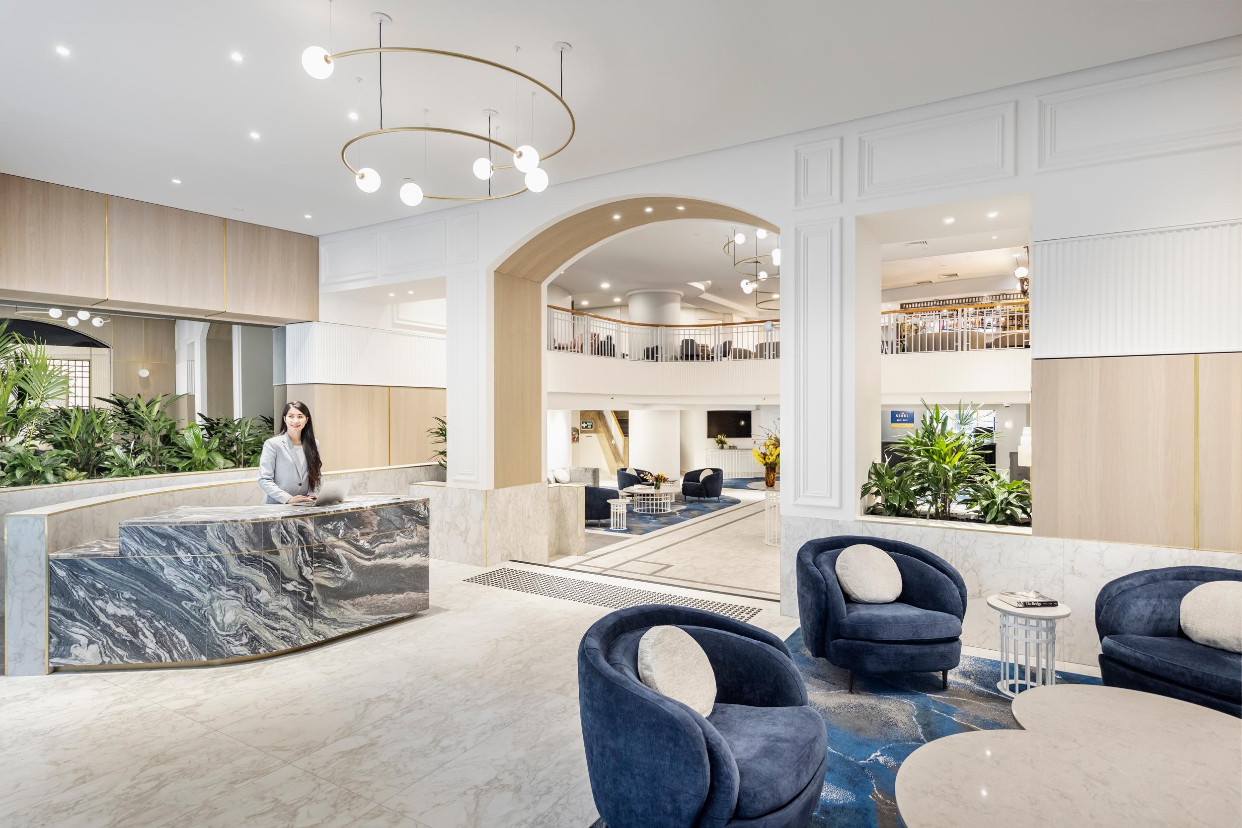 Vista Lobby The Sebel Quay West Suites Sydney