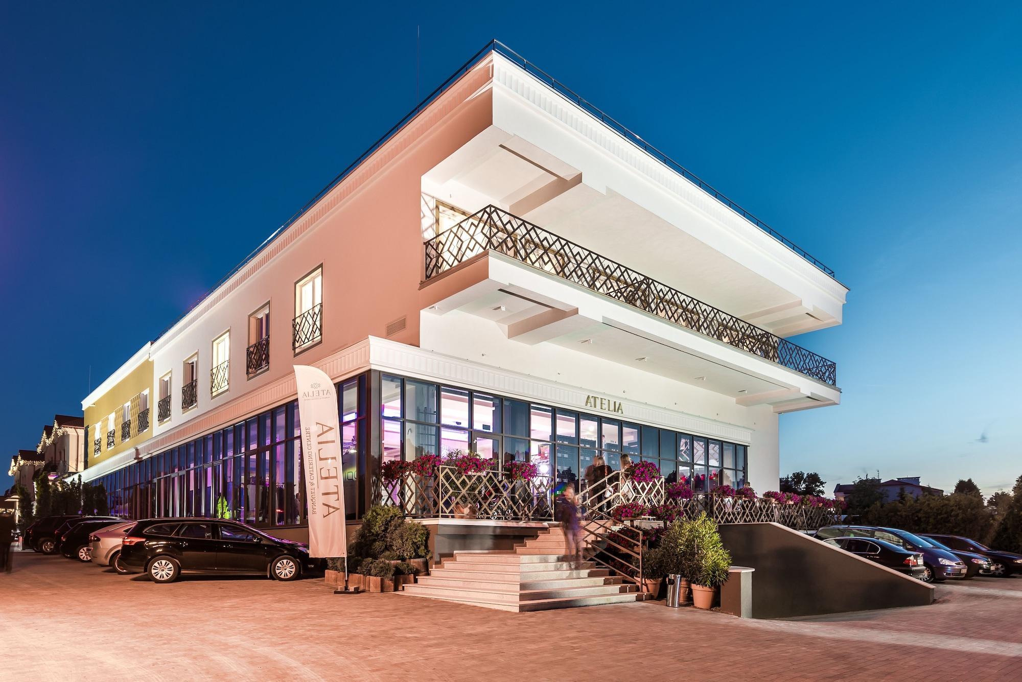 Vista Exterior Hotel Atelia