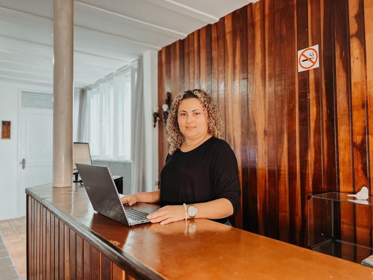 Vista Lobby dom aquino hotel e gastronomia
