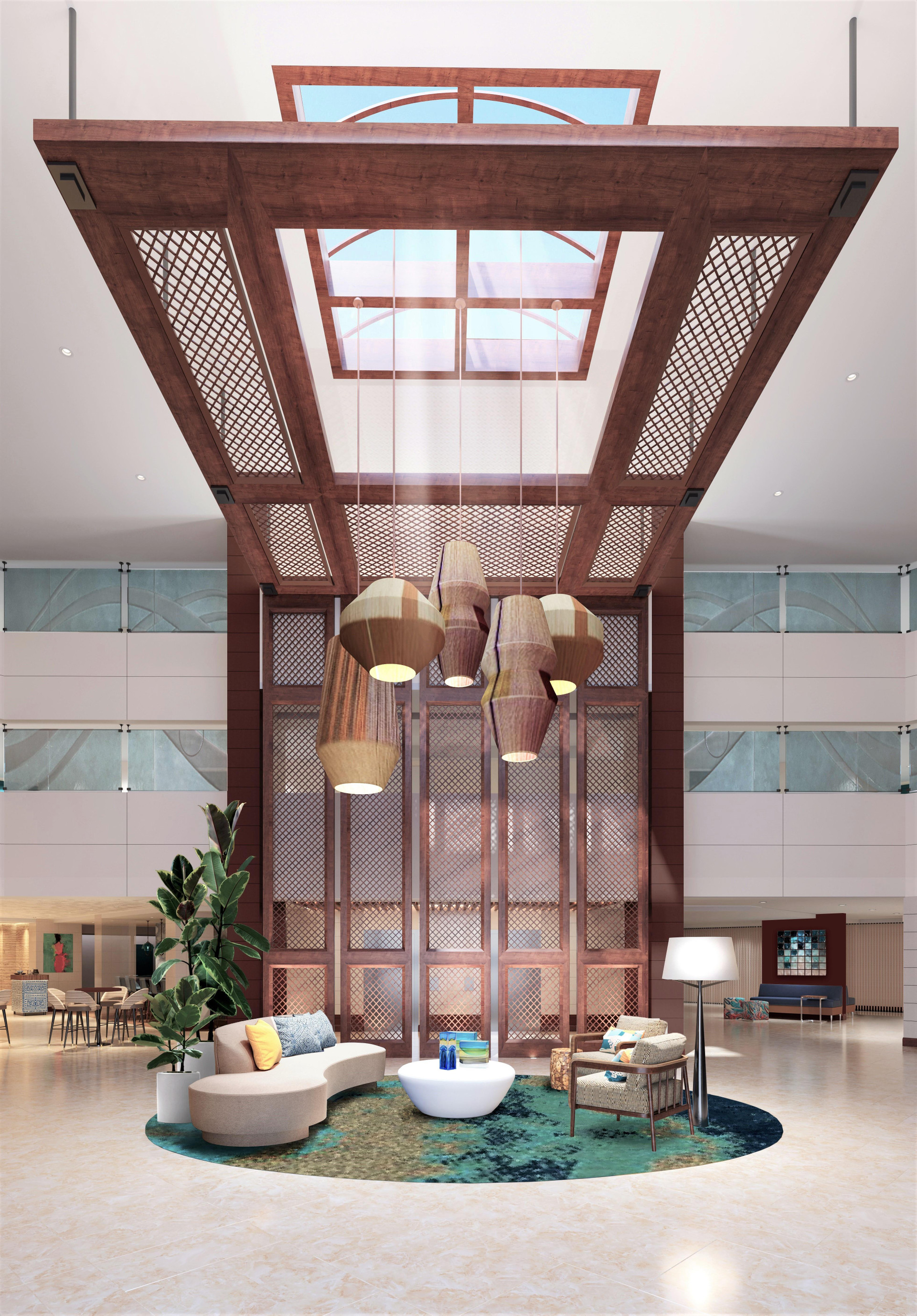 Vista Lobby DoubleTree Suites by Hilton Orlando - Disney Springs Area