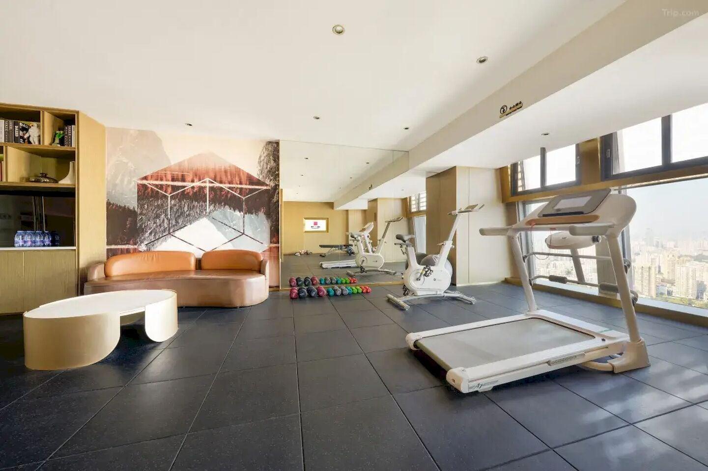Gimnasio Banana Design Residence Guangzhou Haizhu Changgang Metro Branch