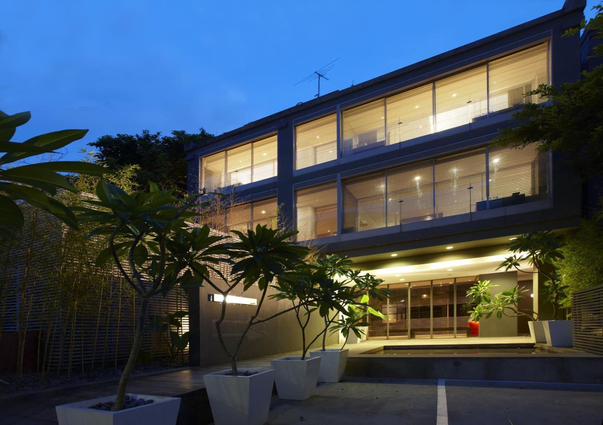 Vista Exterior Hotel Double One Beitou
