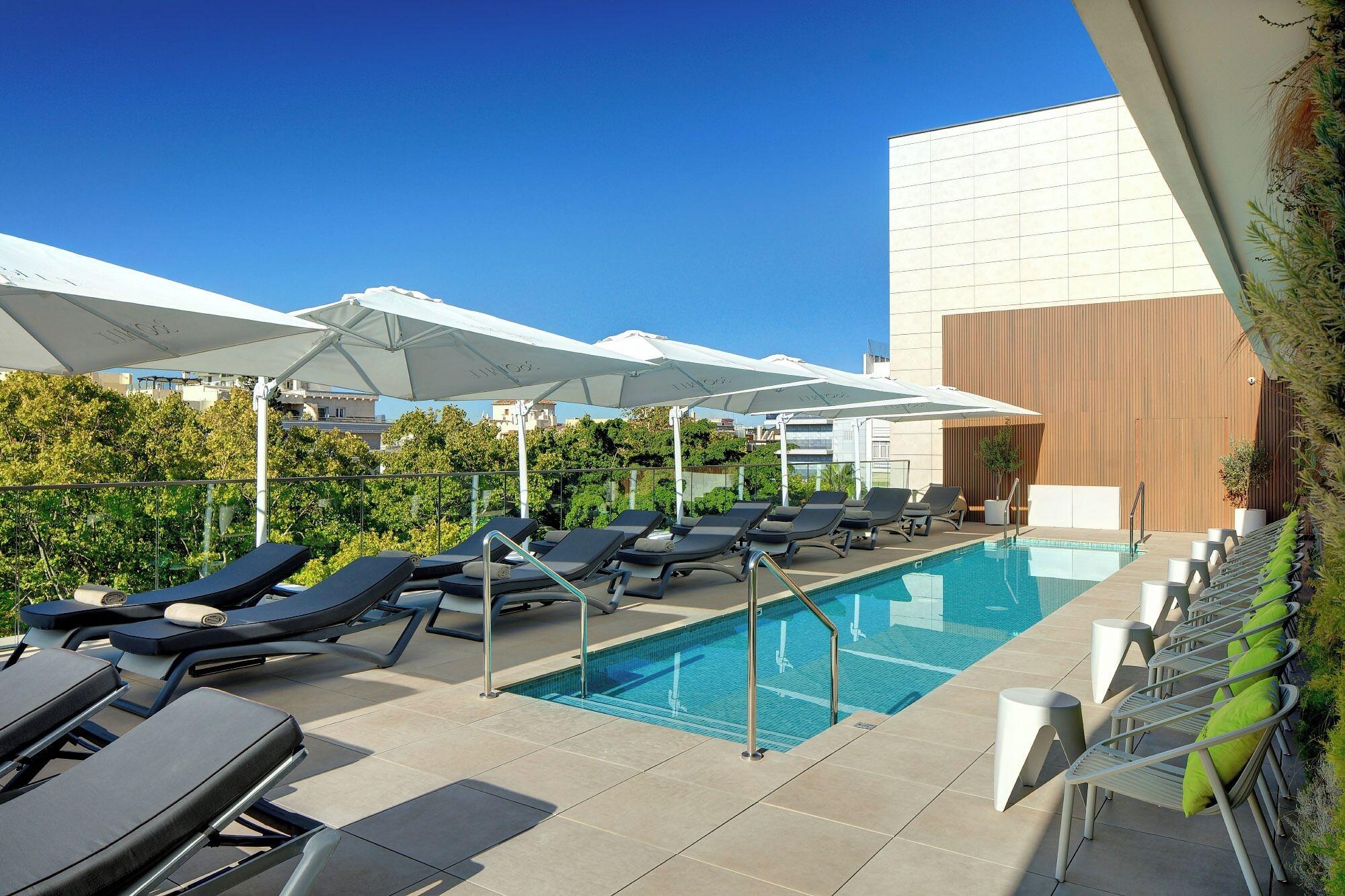 Vista Piscina Obal Hotel Marbella