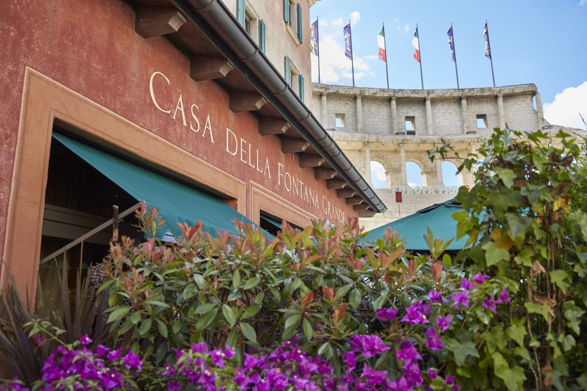 Vista Exterior Europa-Park Freizeitpark & Erlebnis-Resort, Hotel Colosseo