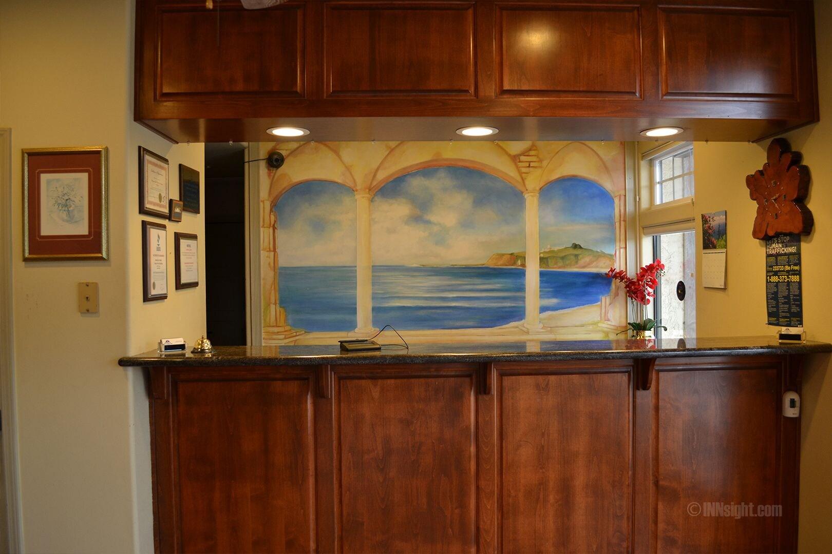 Vista Lobby The Miramar Inn & Suites