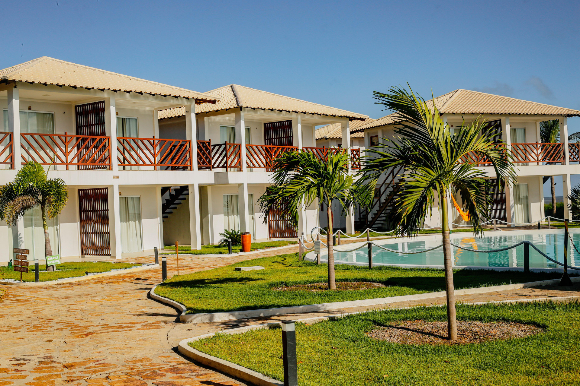 Vista Piscina Oiti Beach Resort