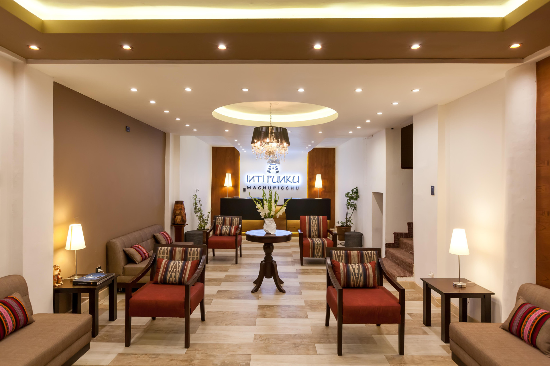 Vista do lobby Inti Punku Machupicchu Hotel & Suites