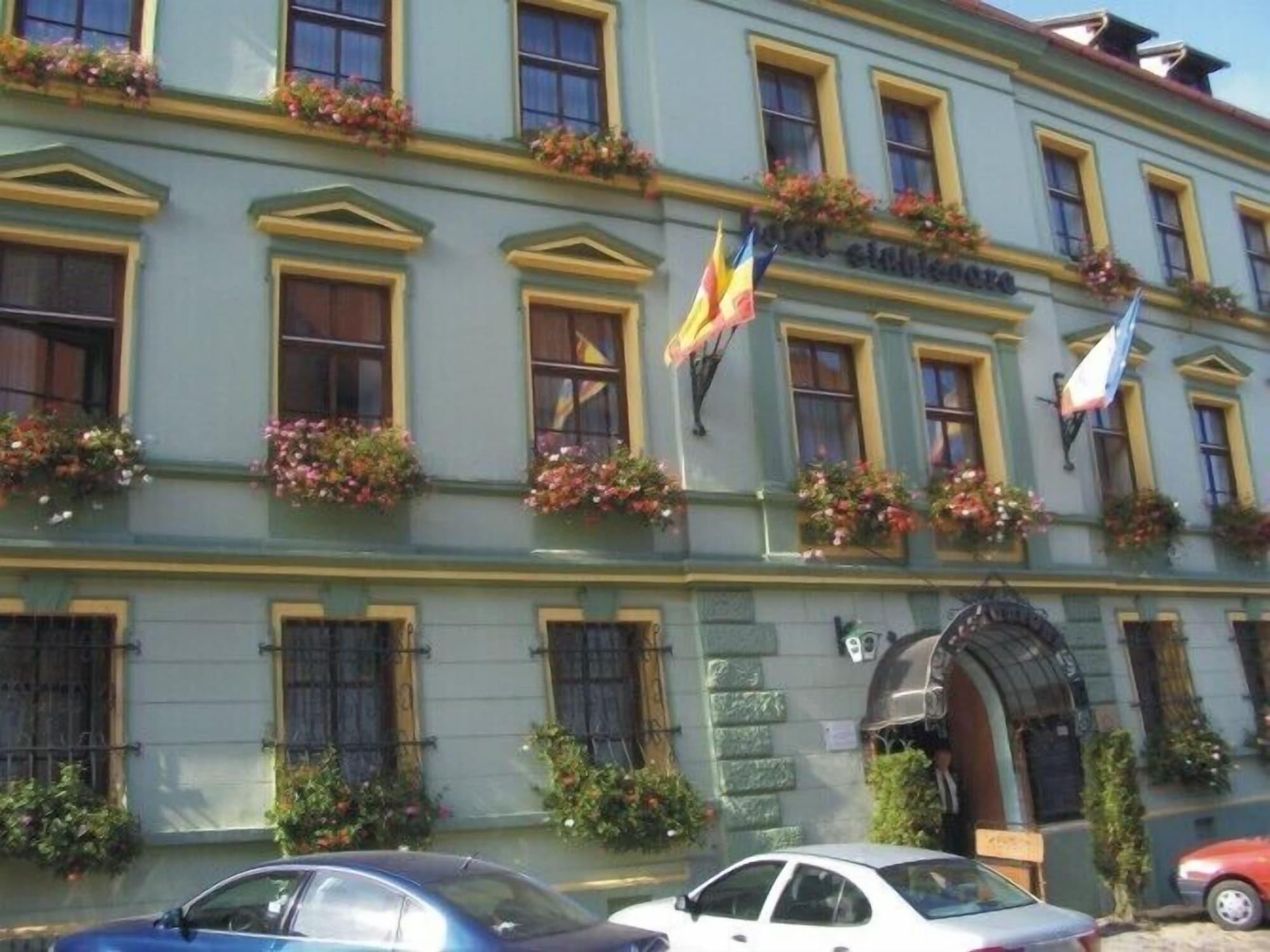 Vista Exterior Hotel Sighisoara