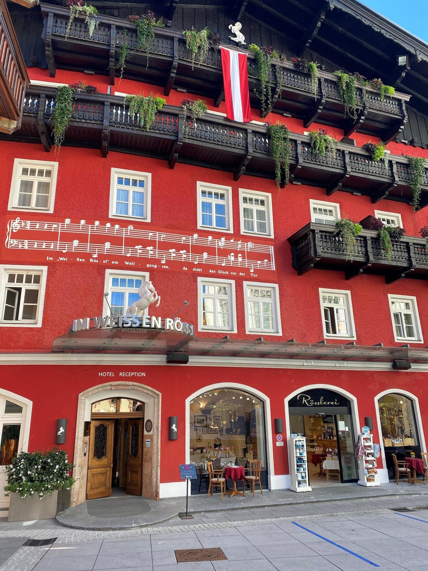 Vista Exterior Im Weissen Rössl am Wolfgangsee