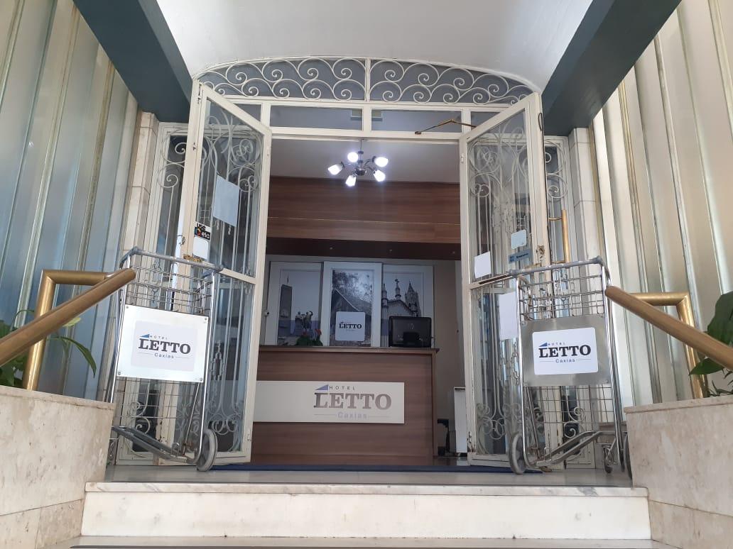Vista Lobby Hotel Letto Caxias
