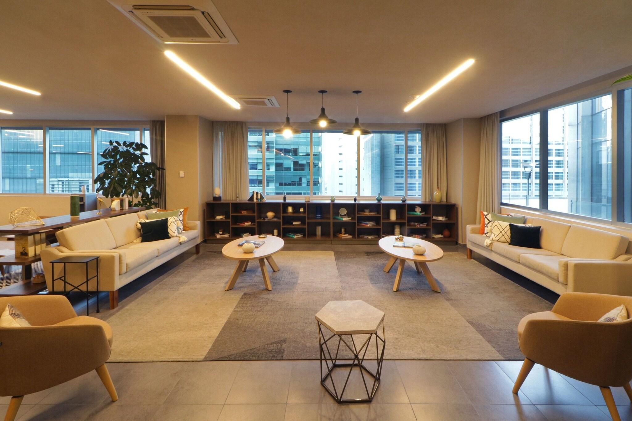 Vista Lobby City Express Suites by Marriott Ciudad de México Santa Fe