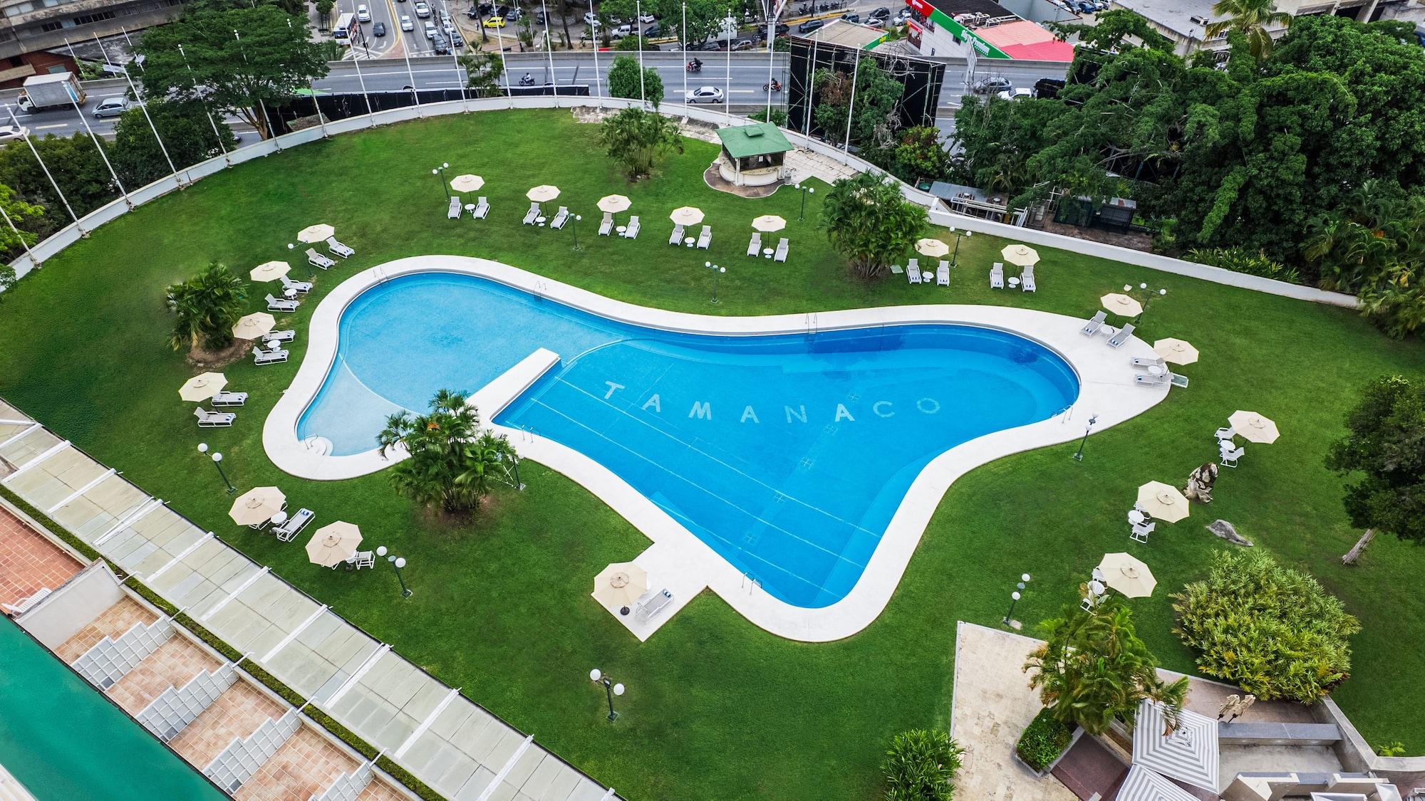 Vista Piscina Hotel Tamanaco Caracas