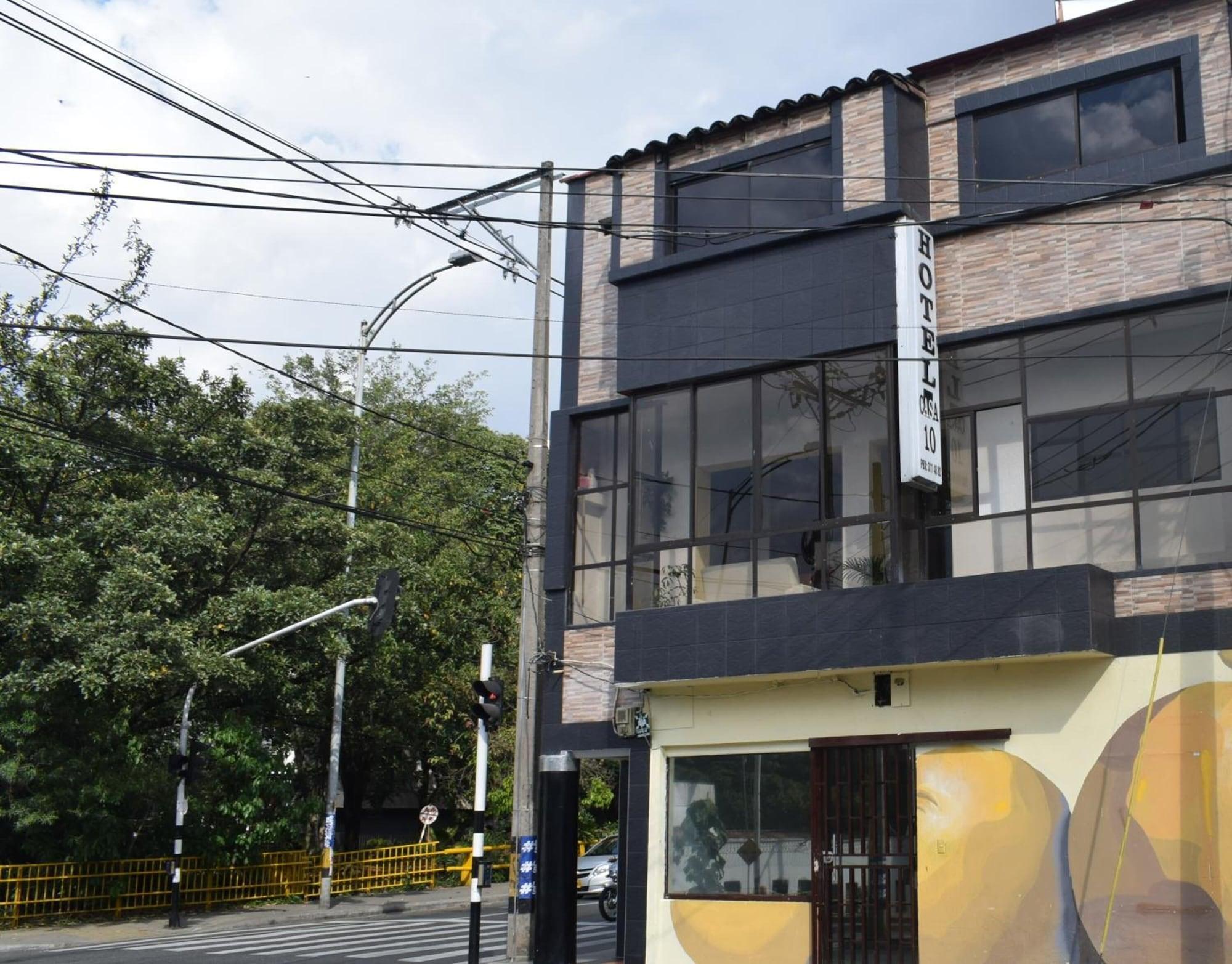Vista Exterior Hotel Casa 10 Medellin