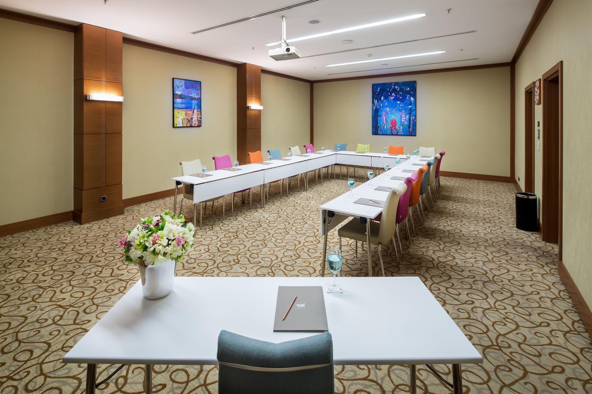 Sala de reuniões Midtown Hotel Istanbul