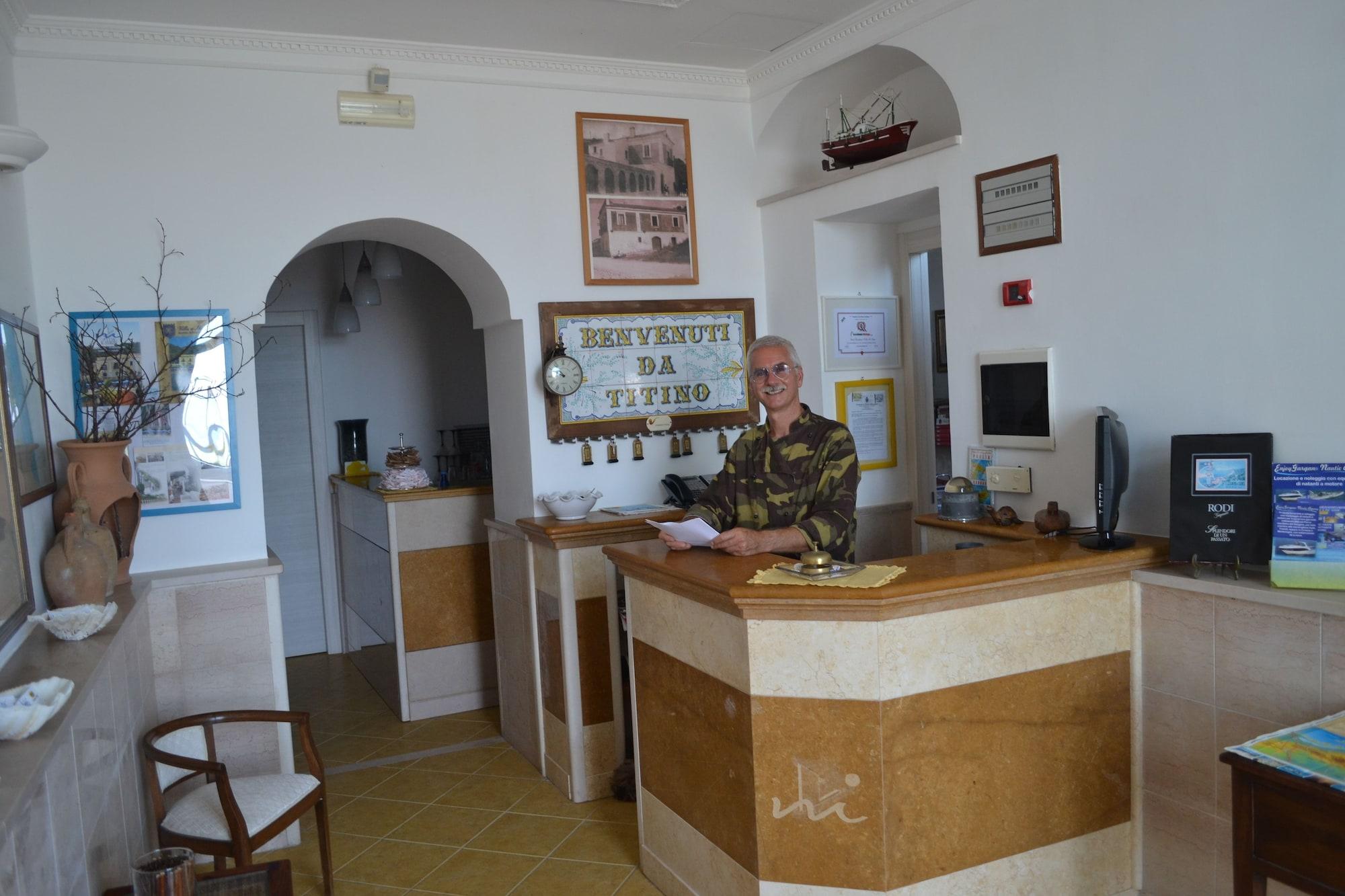 Vista Lobby Albergo Residence Villa a Mare