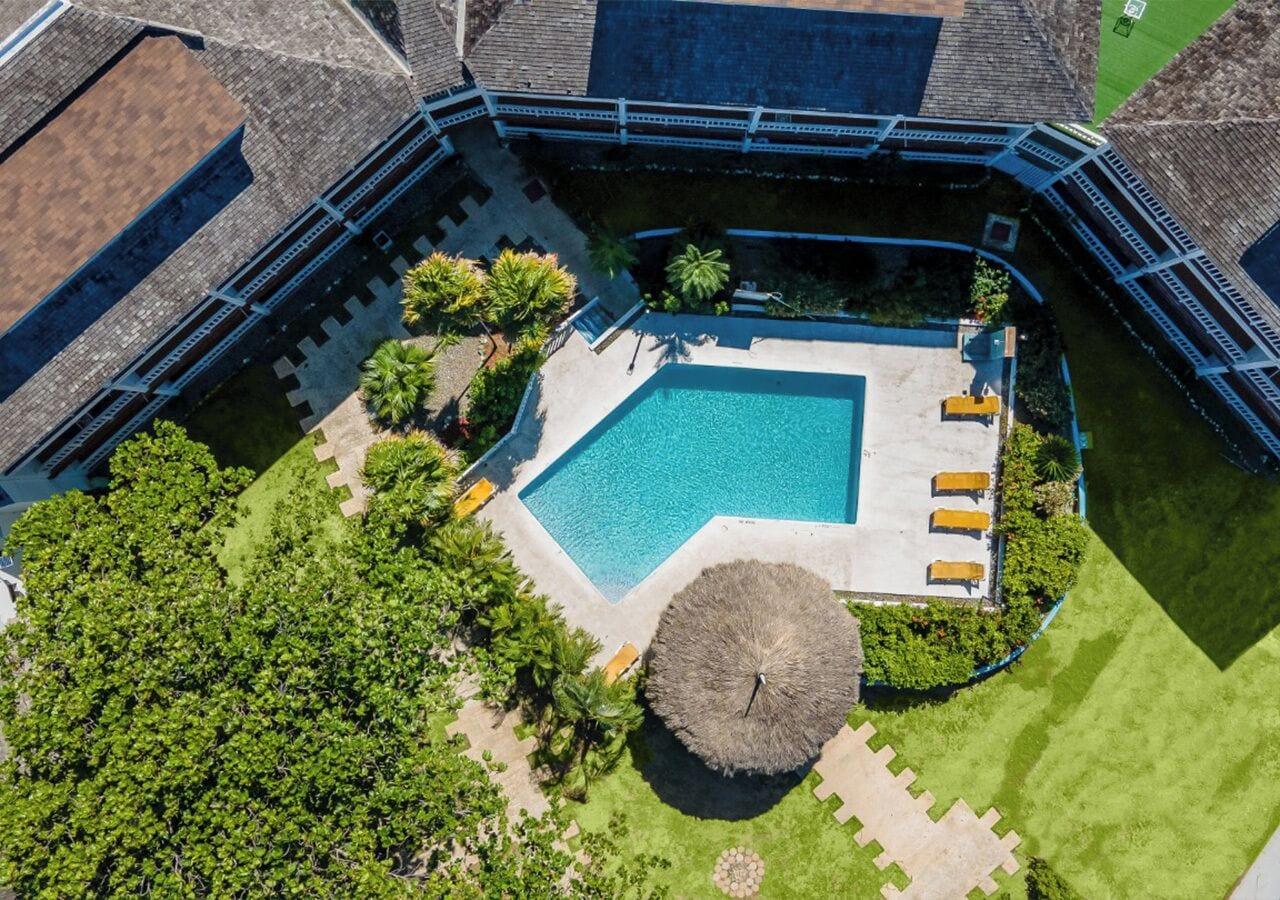 Vista Piscina Grand Hotel Excelsior Port Royal