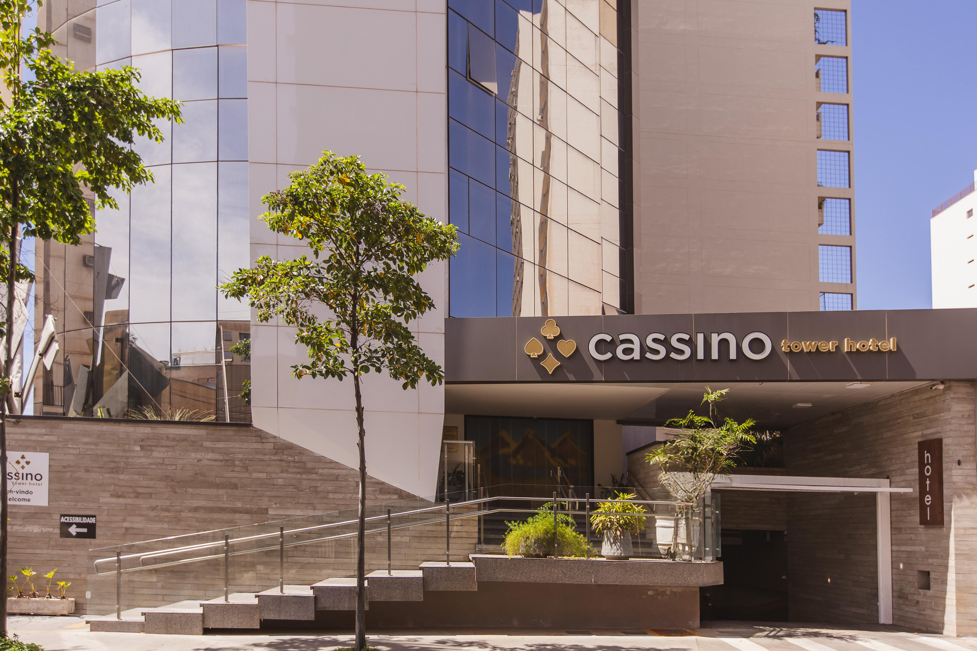 Vista Exterior Hotel Cassino Tower São José do Rio Preto by Nacional Inn
