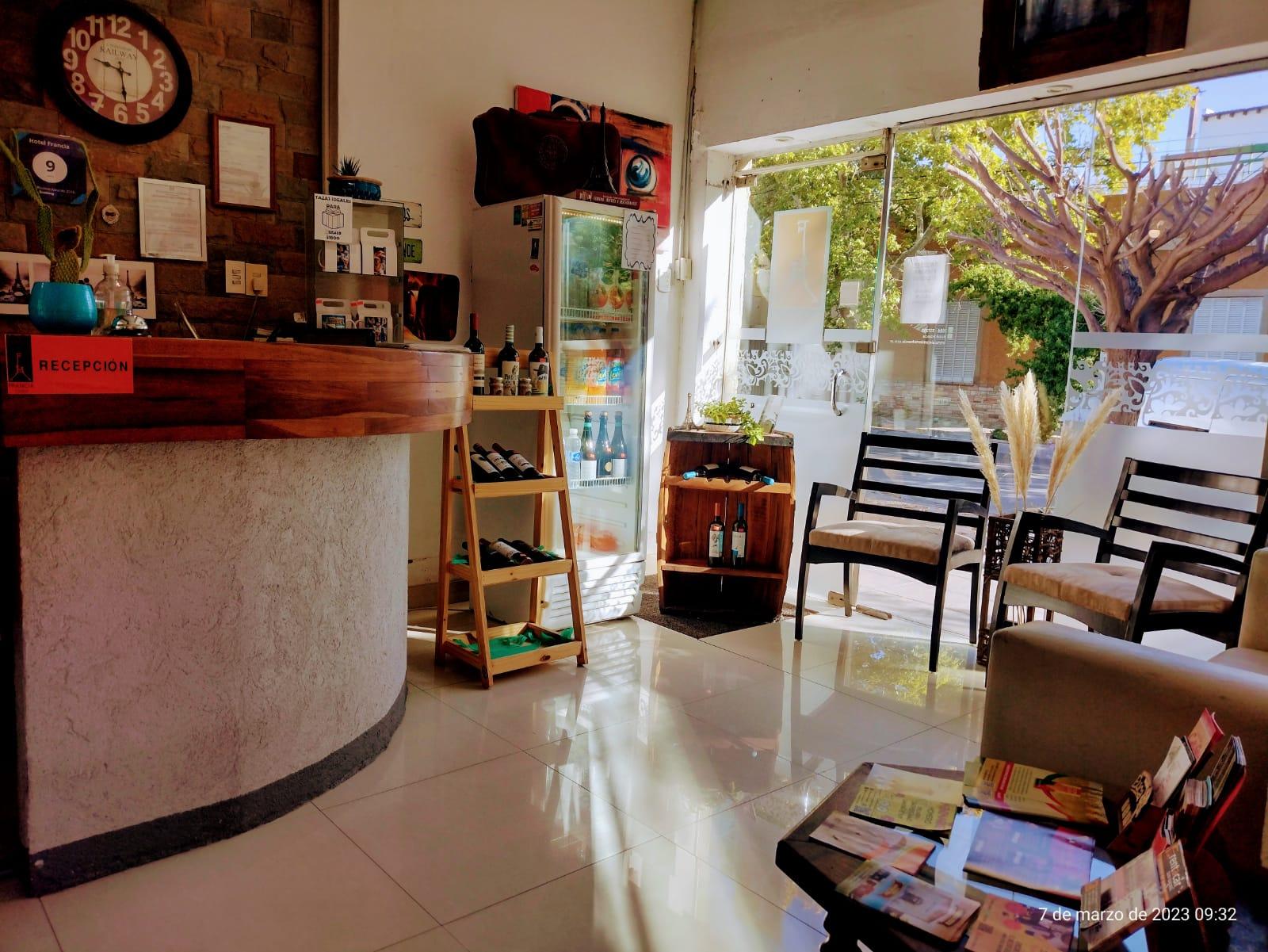 Vista Lobby Hotel Francia