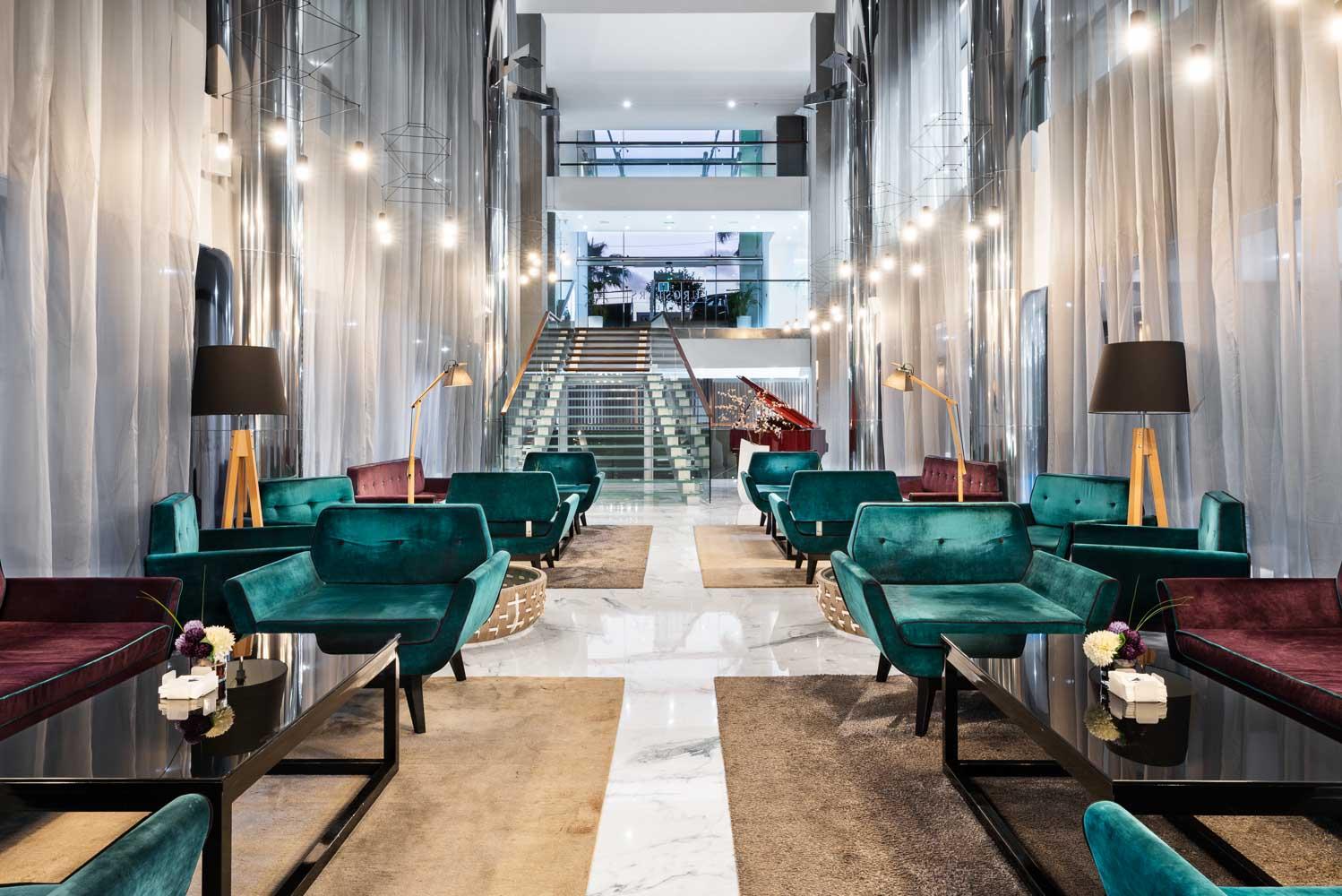 Vista Lobby Eurostars Sidi Maarouf
