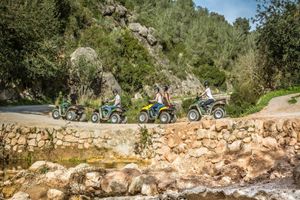 Actividad - Aventura en Quad desde Playa den Bossa - Tour de medio día