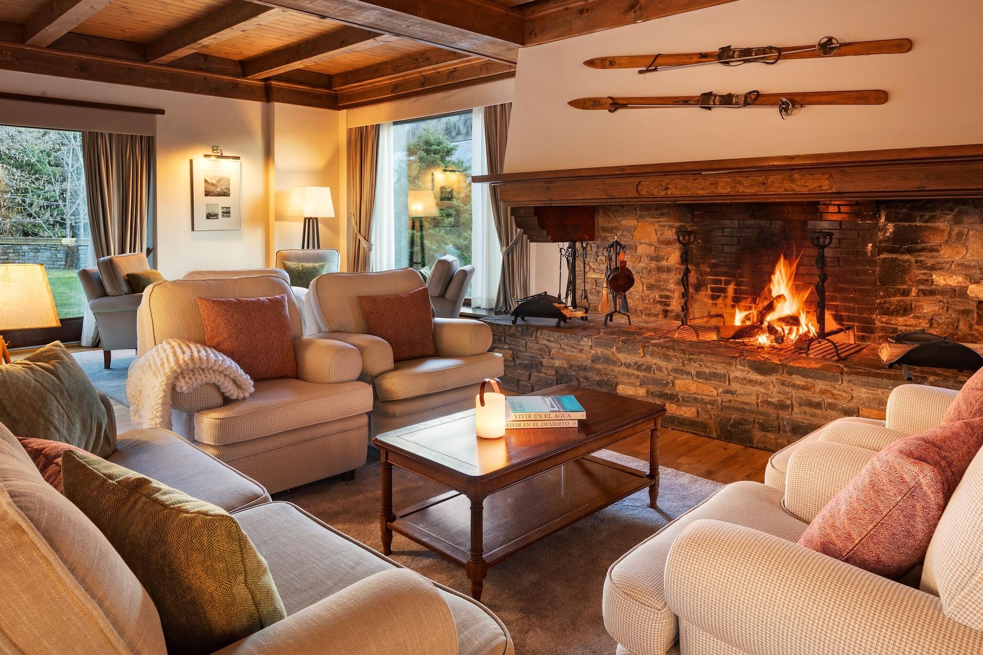 Vista Lobby Meliá de Tredós