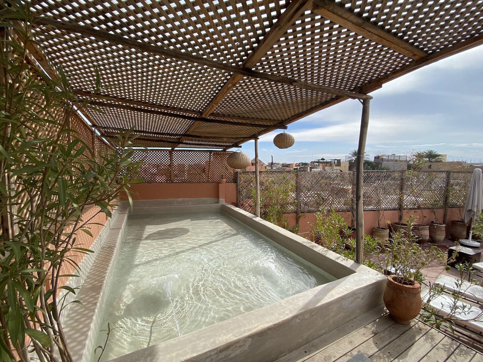 Vista Exterior Bliss Riad Marrakech