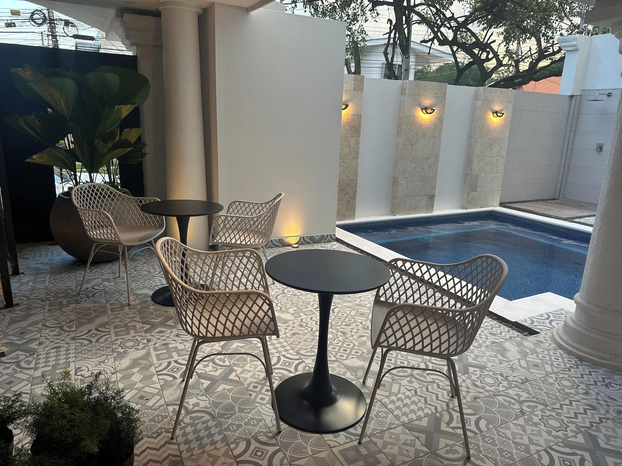 Vista Piscina Hotel Boutique Las Mesetas