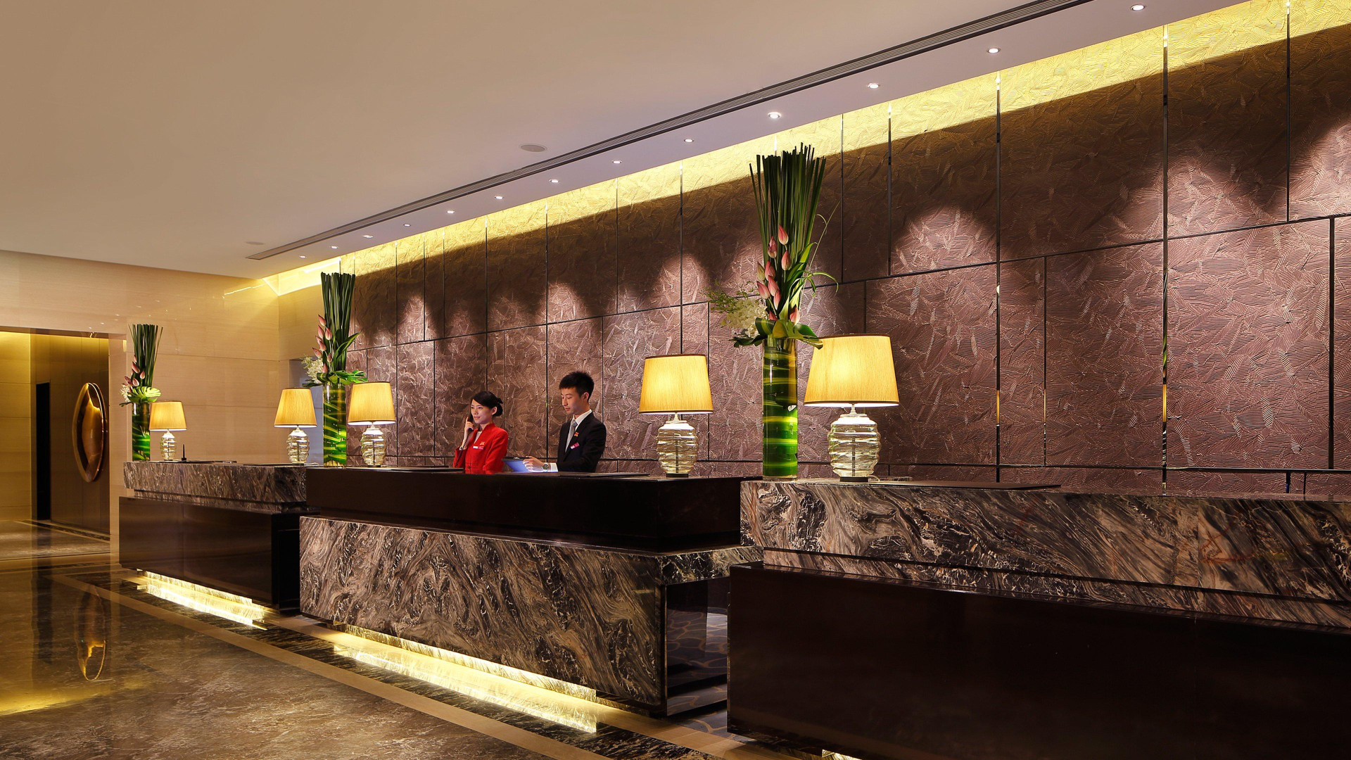 Vista Lobby Crowne Plaza Beijing Lido by IHG