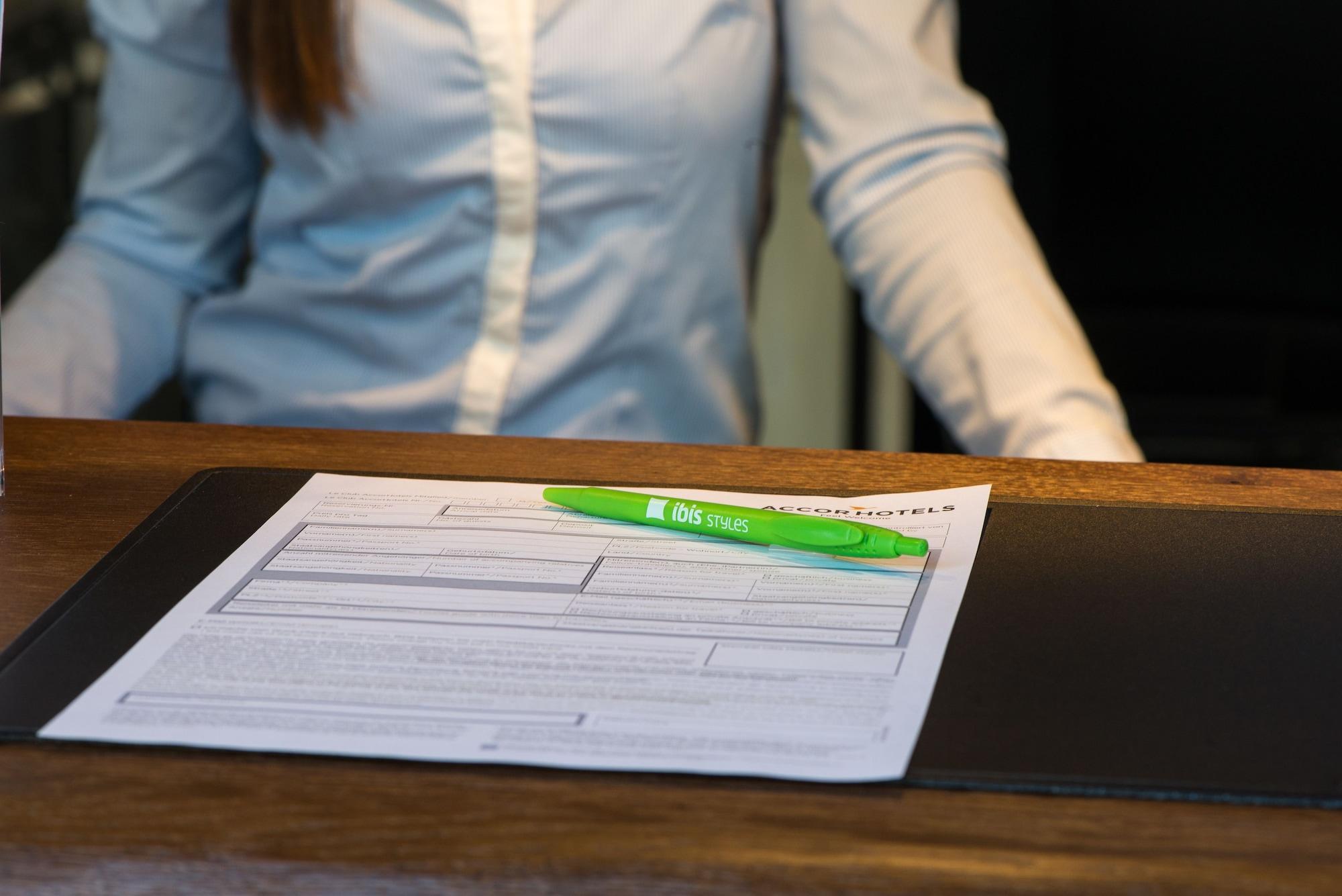Vista Lobby ibis Styles Wien Messe Prater