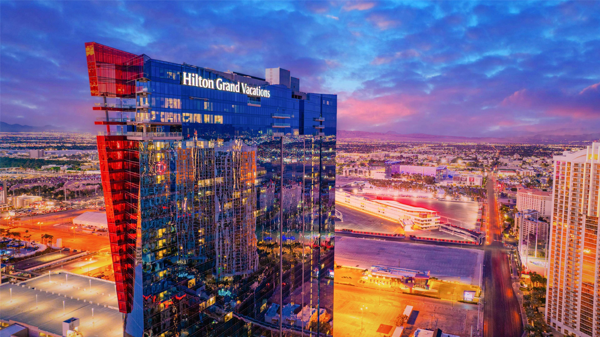 Vista Exterior Hilton Club Elara Las Vegas