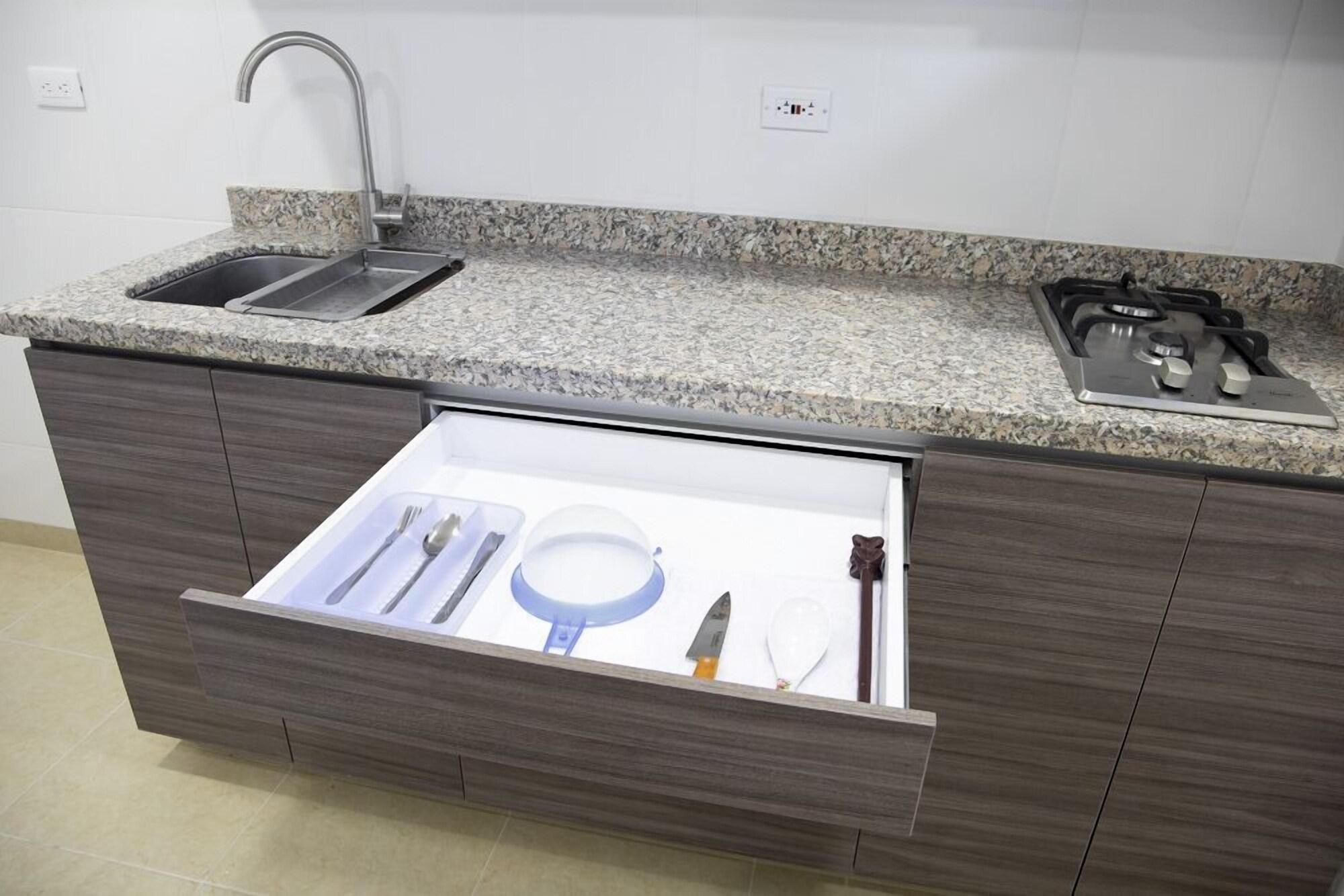 Equipamiento de Habitación APARTASUITE PLAZA PREMIUM